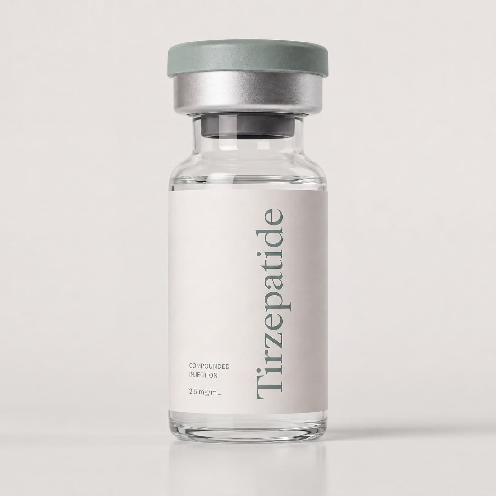 Compounded Tirzepatide vial — 3-month supply