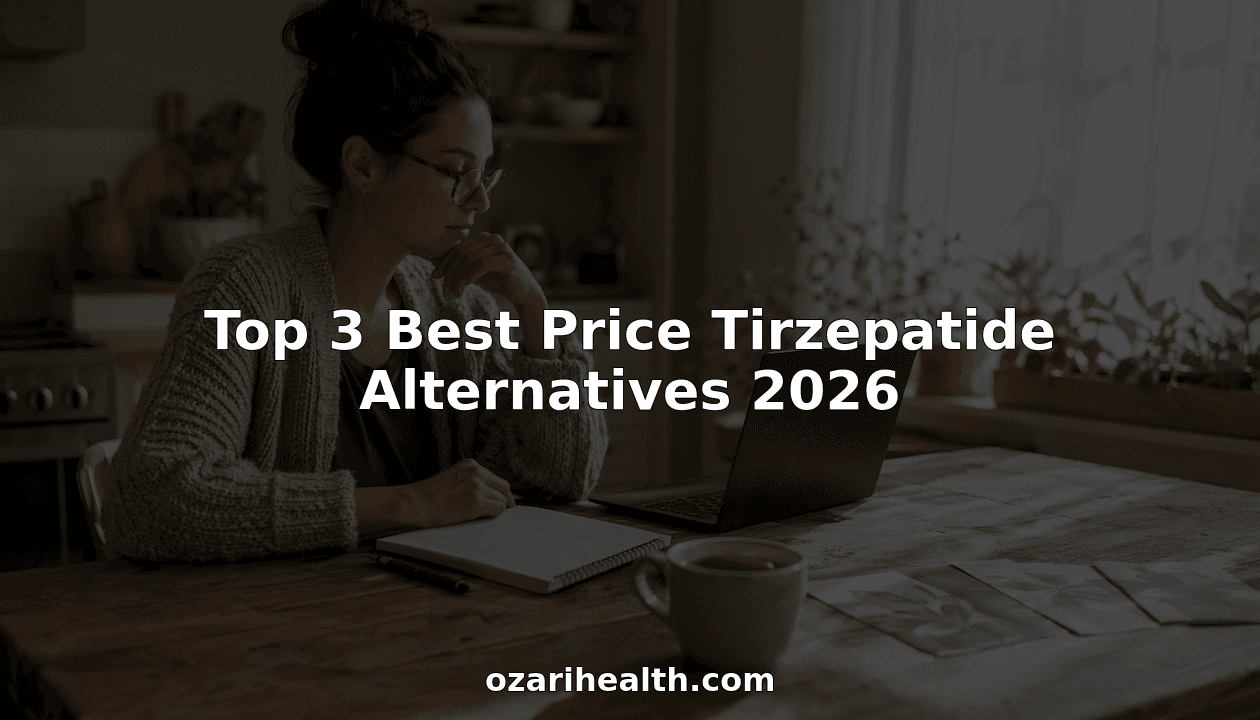 Woman consulting telehealth for tirzepatide alternatives